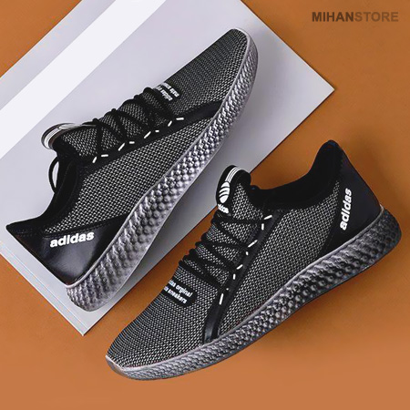 کفش ورزشی Adidas مردانه طوسی مدل Matikan